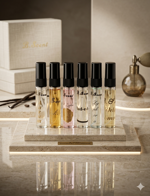 B.Scents Tester Pack – 6 Luxury Perfume Samples